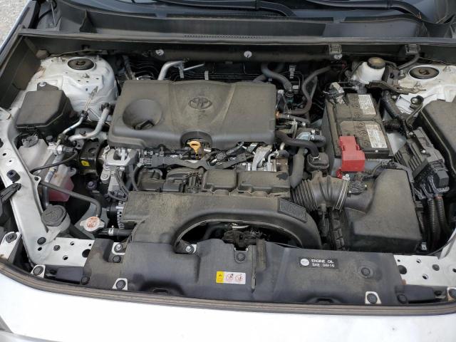 2T3W1RFVXMC138078 - 2021 TOYOTA RAV4 XLE WHITE photo 12