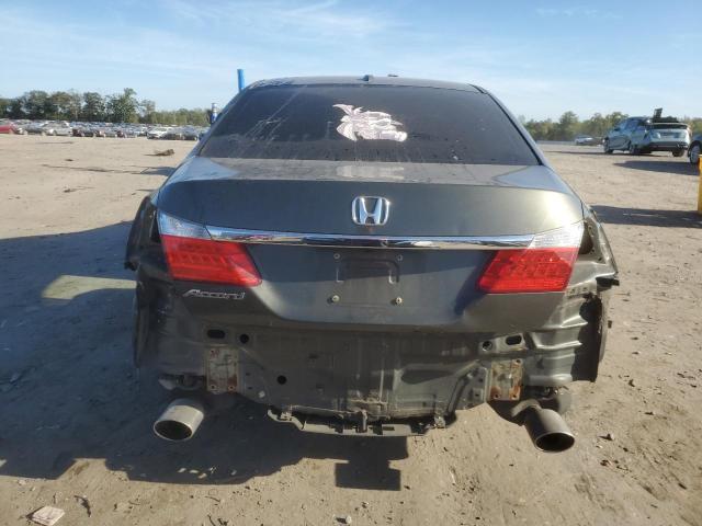 1HGCR3F80DA010840 - 2013 HONDA ACCORD EXL GRAY photo 6