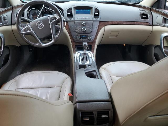 2G4GR5EK6C9135811 - 2012 BUICK REGAL SILVER photo 8