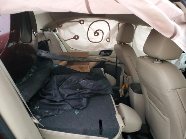 1G11C5SL6FF116219 - 2015 CHEVROLET MALIBU 1LT BURGUNDY photo 10