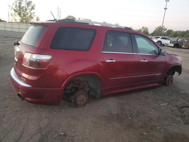 1GKKVTED2BJ271781 - 2011 GMC ACADIA DENALI 红色 照片 3