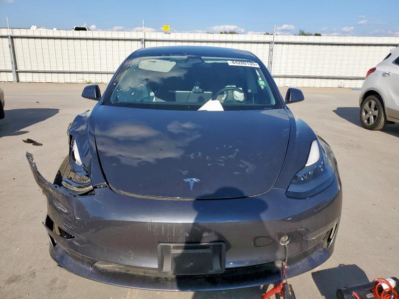 5YJ3E1EB6MF035583 - 2021 TESLA MODEL 3 Сұр фото 5