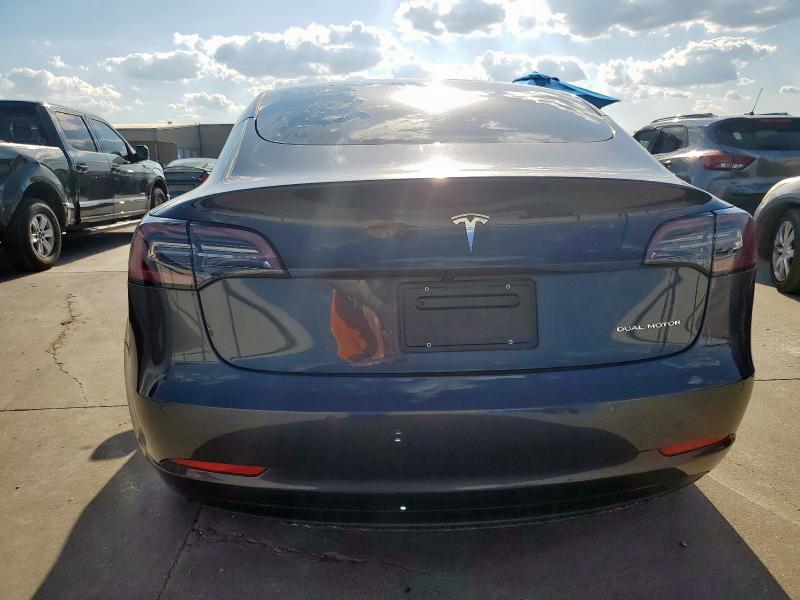 5YJ3E1EB6MF035583 - 2021 TESLA MODEL 3 Сұр фото 6