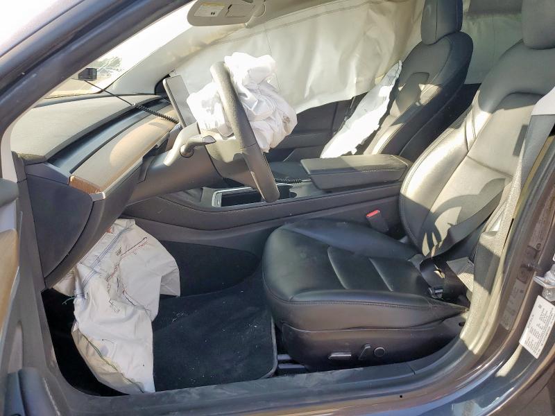 5YJ3E1EB6MF035583 - 2021 TESLA MODEL 3 Сұр фото 7