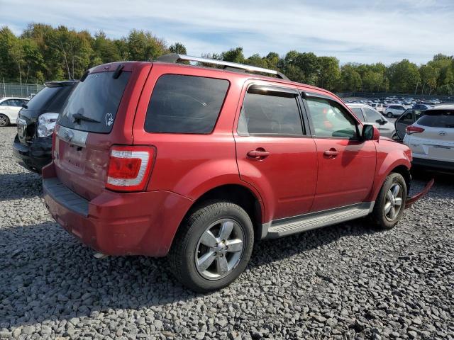 1FMCU04GX9KA02411 - 2009 FORD ESCAPE LIMITED 红色 照片 3