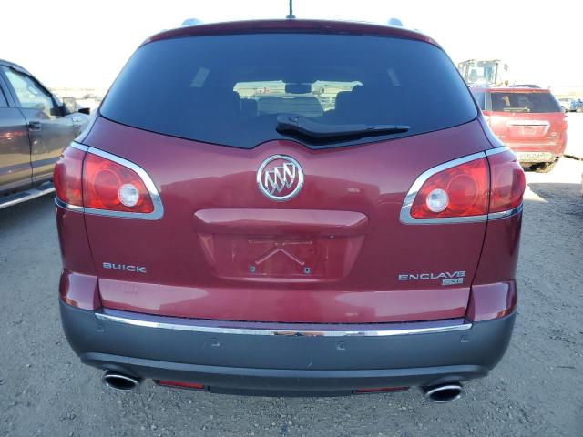 5GALVCED3AJ138639 - 2010 BUICK ENCLAVE CXL 红色 照片 6