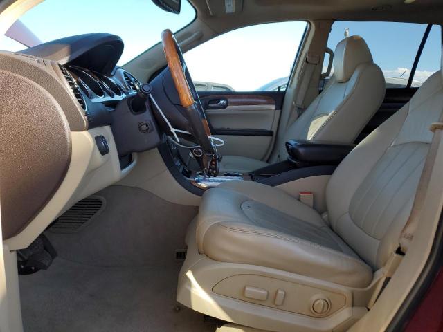 5GALVCED3AJ138639 - 2010 BUICK ENCLAVE CXL 红色 照片 7