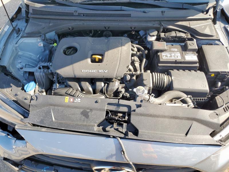 KMHTG6AF8KU014847 - 2019 HYUNDAI VELOSTER BASE BLUE photo 11