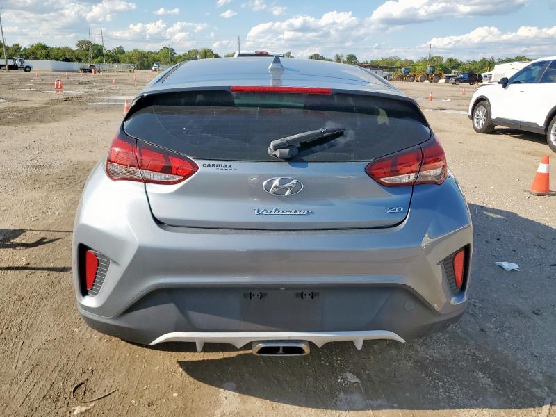 KMHTG6AF8KU014847 - 2019 HYUNDAI VELOSTER BASE BLUE photo 6
