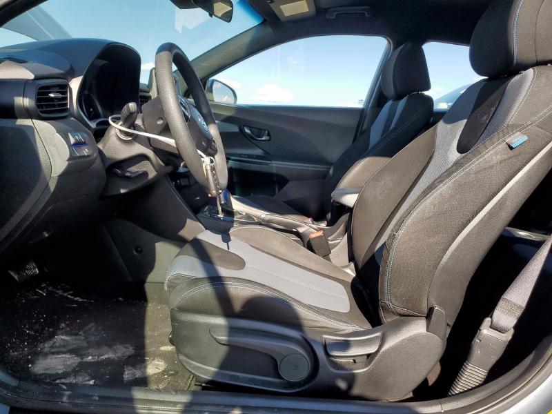 KMHTG6AF8KU014847 - 2019 HYUNDAI VELOSTER BASE BLUE photo 7