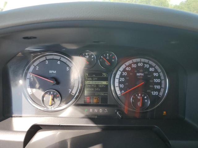 1C6RD7GP7CS121454 - 2012 DODGE RAM 1500 SLT 白色 照片 9