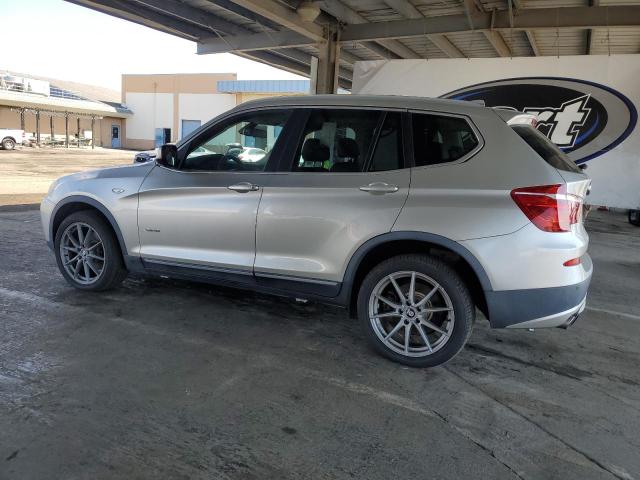 5UXWX7C58BLT78637 - 2011 BMW X3 XDRIVE35I SILVER photo 2