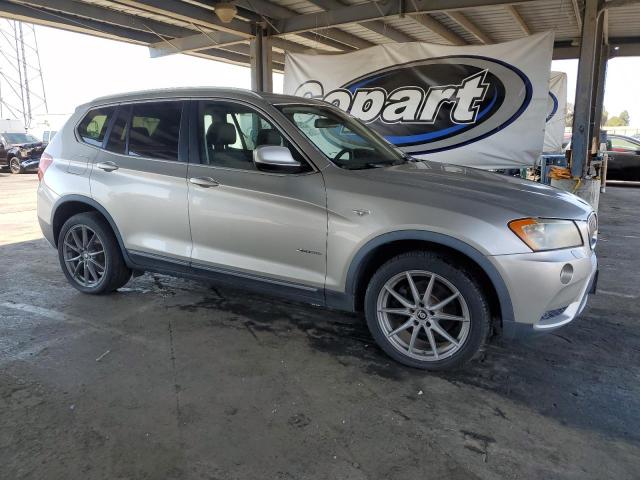 5UXWX7C58BLT78637 - 2011 BMW X3 XDRIVE35I SILVER photo 4