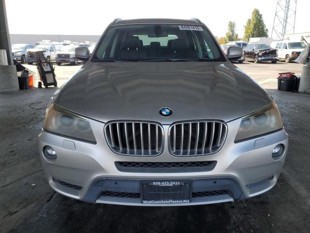 5UXWX7C58BLT78637 - 2011 BMW X3 XDRIVE35I SILVER photo 5