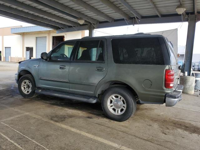1FMRU15W51LA03065 - 2001 FORD EXPEDITION XLT GREEN photo 2