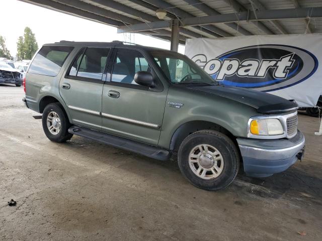 1FMRU15W51LA03065 - 2001 FORD EXPEDITION XLT GREEN photo 4