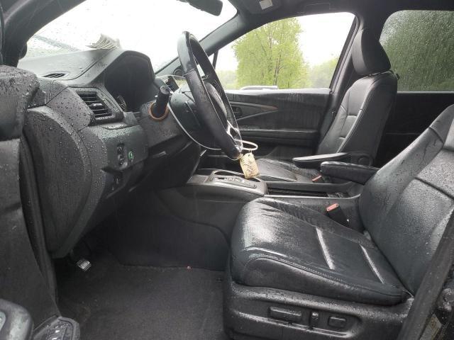 5FNYF8H55PB022183 - 2023 HONDA PASSPORT EXL შავი ფოტო 7