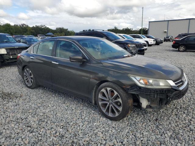 1HGCR2F53EA064862 - 2014 HONDA ACCORD SPORT GRAY photo 4