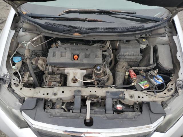 2HGFB2F51CH589905 - 2012 HONDA CIVIC LX 银色 照片 11
