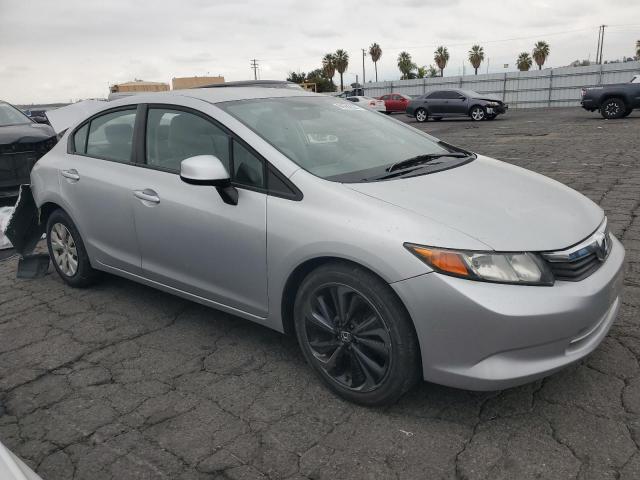 2HGFB2F51CH589905 - 2012 HONDA CIVIC LX 银色 照片 4