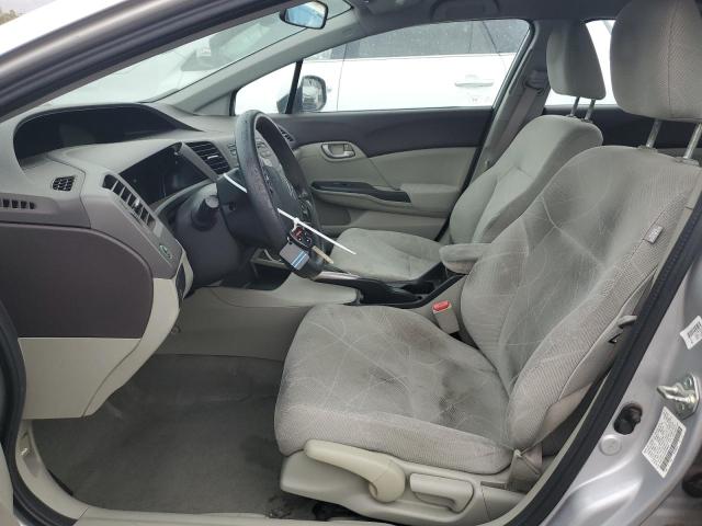 2HGFB2F51CH589905 - 2012 HONDA CIVIC LX 银色 照片 7