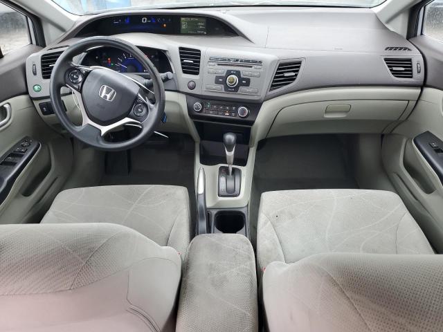 2HGFB2F51CH589905 - 2012 HONDA CIVIC LX 银色 照片 8