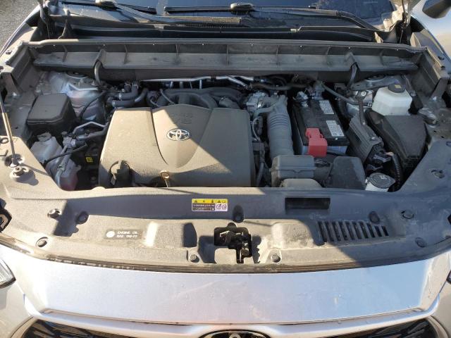 5TDHZRBH8MS110863 - 2021 TOYOTA HIGHLANDER XLE Silber Foto 12