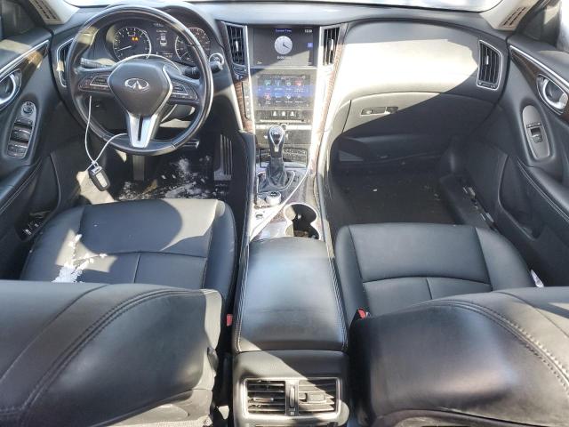 JN1EV7AR0JM433540 - 2018 INFINITI Q50 LUXE SILVER photo 8