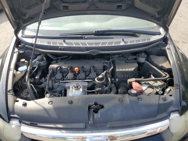 1HGFA16536L129973 - 2006 HONDA CIVIC LX BLACK photo 11