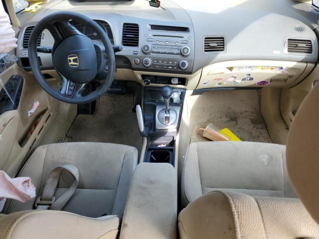 1HGFA16536L129973 - 2006 HONDA CIVIC LX BLACK photo 8