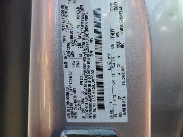 5LMTJ3DH4GUJ07902 - 2016 LINCOLN MKC RESERVE Argent photo 14