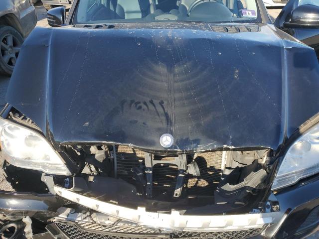 4JGBB8GB8BA732362 - 2011 MERCEDES-BENZ ML 350 4MATIC BLACK photo 12