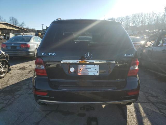 4JGBB8GB8BA732362 - 2011 MERCEDES-BENZ ML 350 4MATIC BLACK photo 6