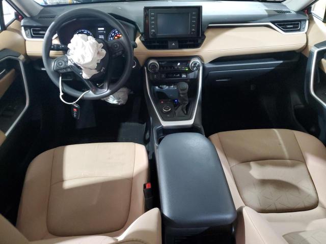 JTMRWRFV6KJ015970 - 2019 TOYOTA RAV4 XLE Czerwony zdjęcie 8