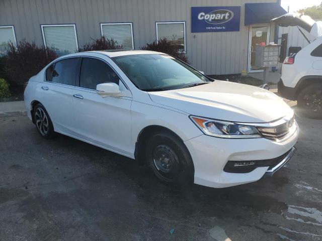 1HGCR3F88GA023534 - 2016 HONDA ACCORD EXL WHITE photo 4