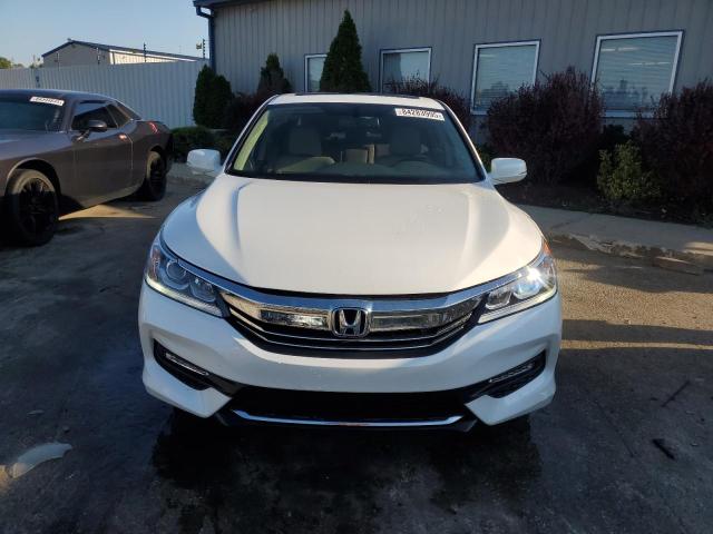 1HGCR3F88GA023534 - 2016 HONDA ACCORD EXL WHITE photo 5