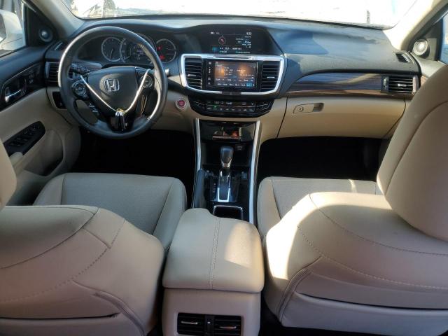 1HGCR3F88GA023534 - 2016 HONDA ACCORD EXL WHITE photo 8