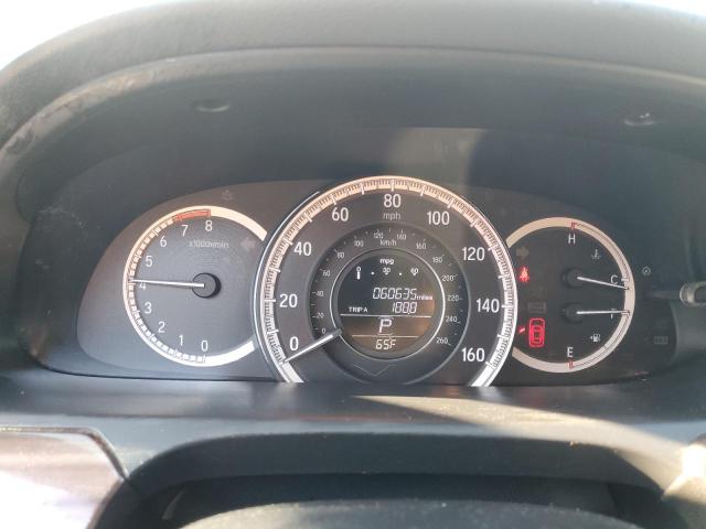 1HGCR3F88GA023534 - 2016 HONDA ACCORD EXL WHITE photo 9