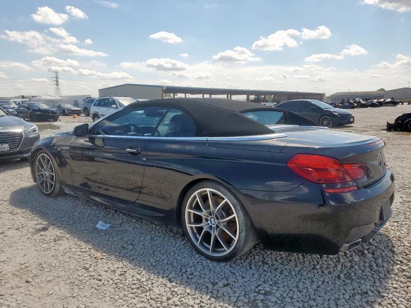 WBALZ3C50CDL70113 - 2012 BMW 650 I BLACK photo 2