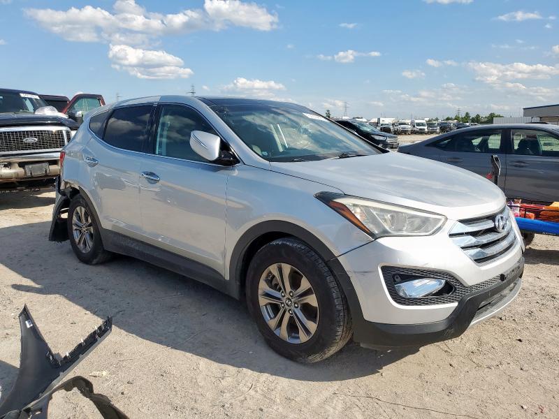 5XYZU3LB6DG094878 - 2013 HYUNDAI SANTA FE S SILVER photo 4