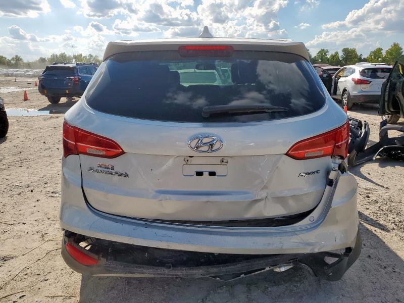5XYZU3LB6DG094878 - 2013 HYUNDAI SANTA FE S SILVER photo 6