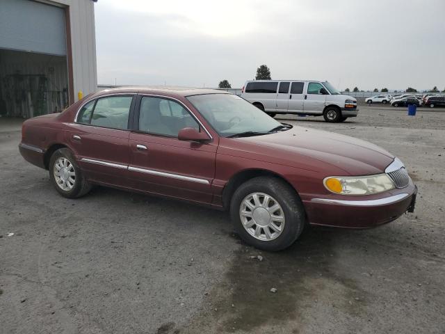 1LNHM97V52Y633557 - 2002 LINCOLN CONTINENTA 勃艮第红 照片 4