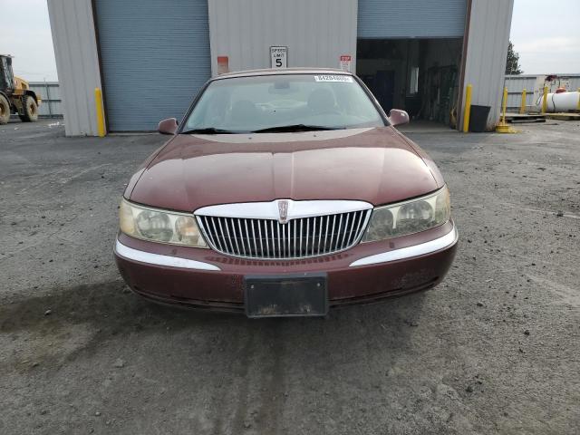 1LNHM97V52Y633557 - 2002 LINCOLN CONTINENTA 勃艮第红 照片 5