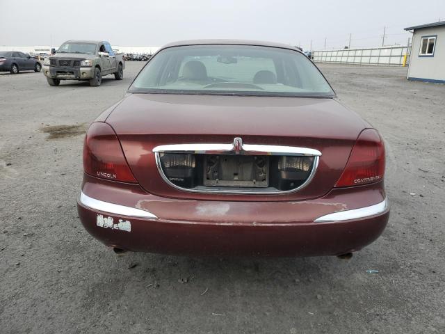 1LNHM97V52Y633557 - 2002 LINCOLN CONTINENTA 勃艮第红 照片 6