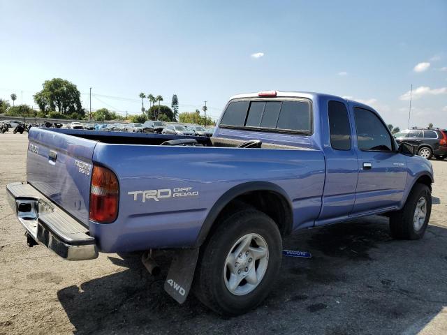 4TAWN72N3XZ532874 - 1999 TOYOTA TACOMA XTRACAB 蓝色 照片 3