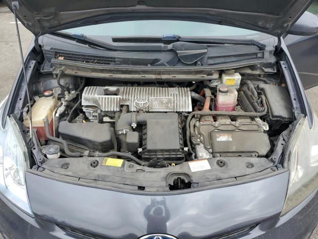 JTDKN3DP8F3072994 - 2015 TOYOTA PRIUS PLUG 石墨色 照片 11