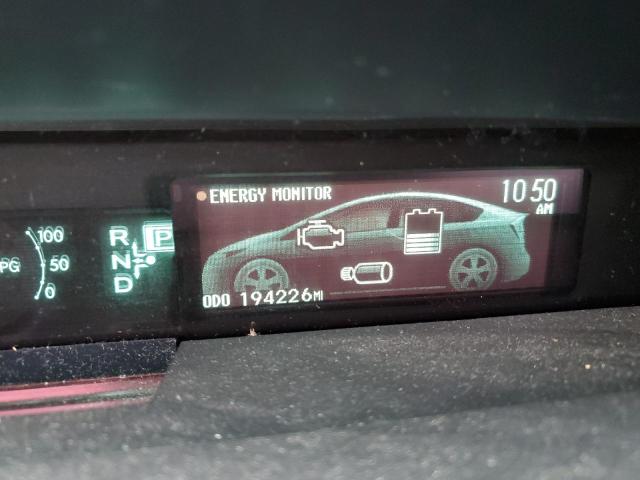 JTDKN3DP8F3072994 - 2015 TOYOTA PRIUS PLUG 石墨色 照片 9