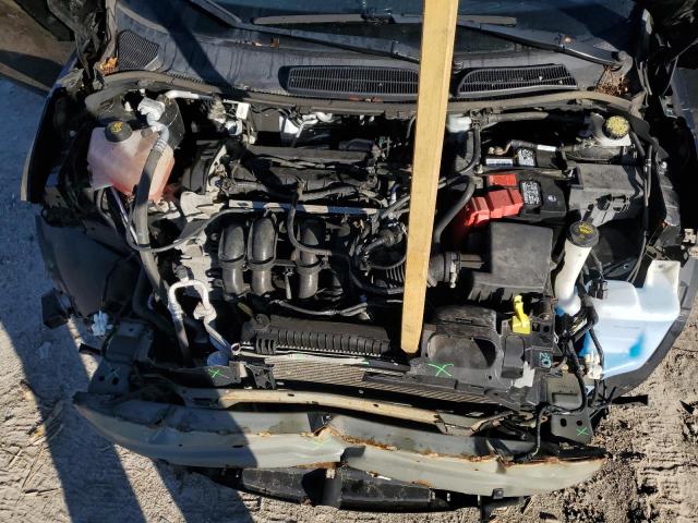 3FADP4EJ9JM128845 - 2018 FORD FIESTA SE BLACK photo 12