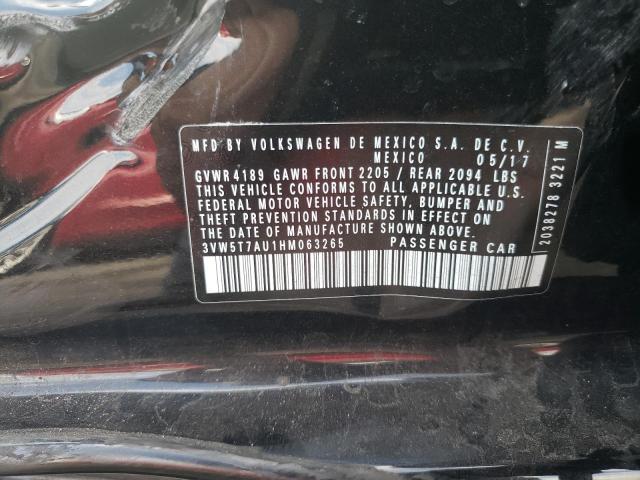 3VW5T7AU1HM063265 - 2017 VOLKSWAGEN GTI S 黑色 照片 13