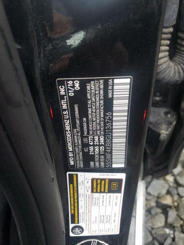 55SWF4KB8GU136756 - 2016 MERCEDES-BENZ C 300 4MATIC BLACK photo 13